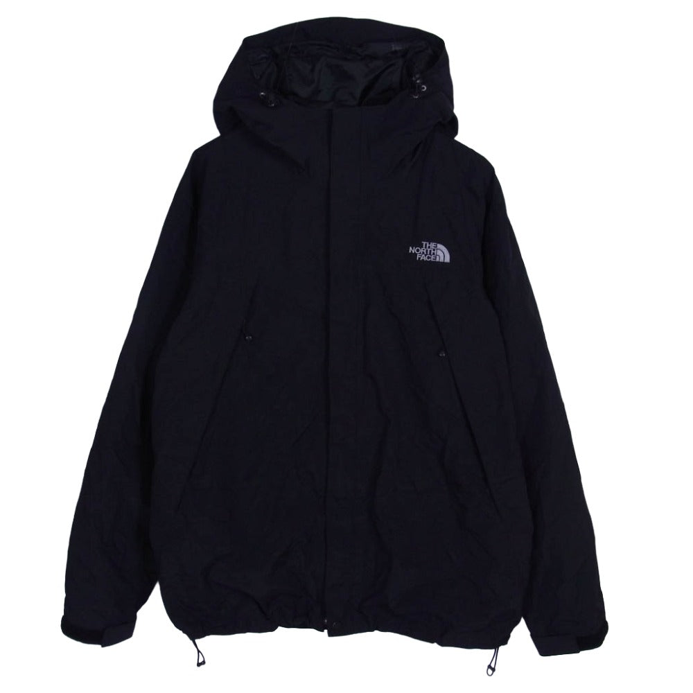 THE NORTH FACE ノースフェイス NP61240 SCOOP JACKET マウンテンパーカー フーデッド ナイロン ジャケット ブラック系 L【中古】