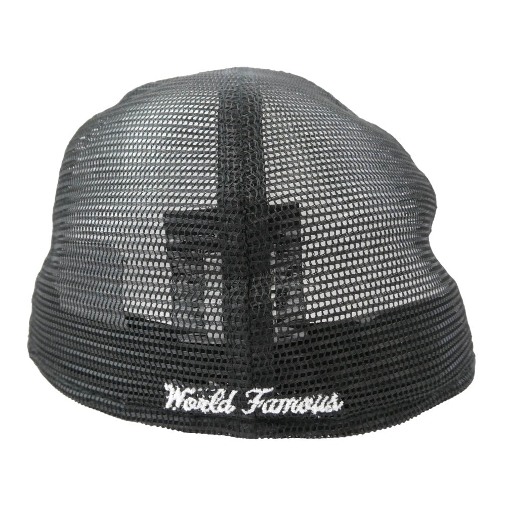 Supreme シュプリーム 23SS × NEWERA ニューエラ Box Logo Mesh Back Cap ボックスロゴ メッシュ キャップ 帽子 ブラック系【中古】