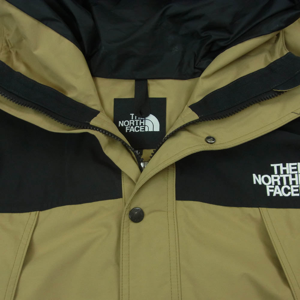 THE NORTH FACE ノースフェイス NP62450 MOUNTAIN LIGHT JACKET ライト ジャケット フーデッド マウンテン パーカー ベージュ系 ブラック系 L【中古】