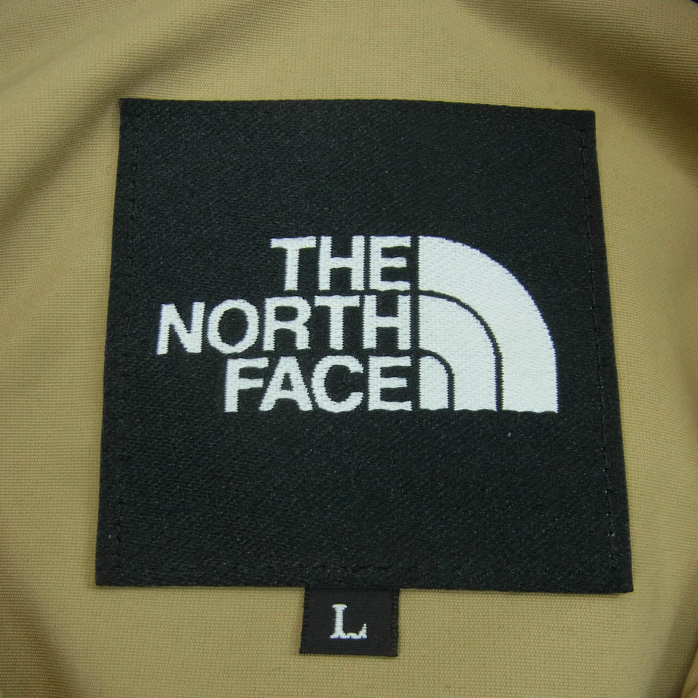 THE NORTH FACE ノースフェイス NP62450 MOUNTAIN LIGHT JACKET ライト ジャケット フーデッド マウンテン パーカー ベージュ系 ブラック系 L【中古】