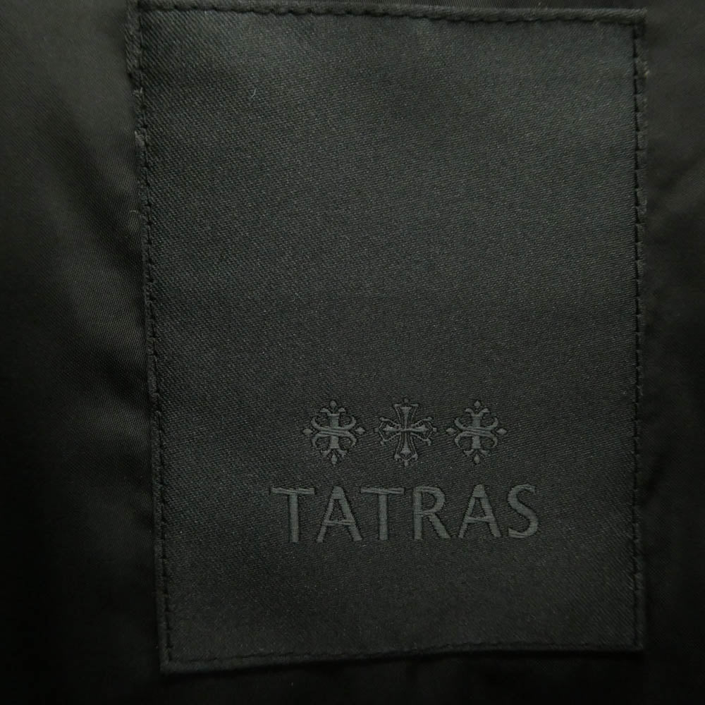 TATRAS タトラス MTAT23A4907 NENSADO ネンサード スタンドカラー ボアブルゾン ジャケット ブラック系 04【美品】【中古】