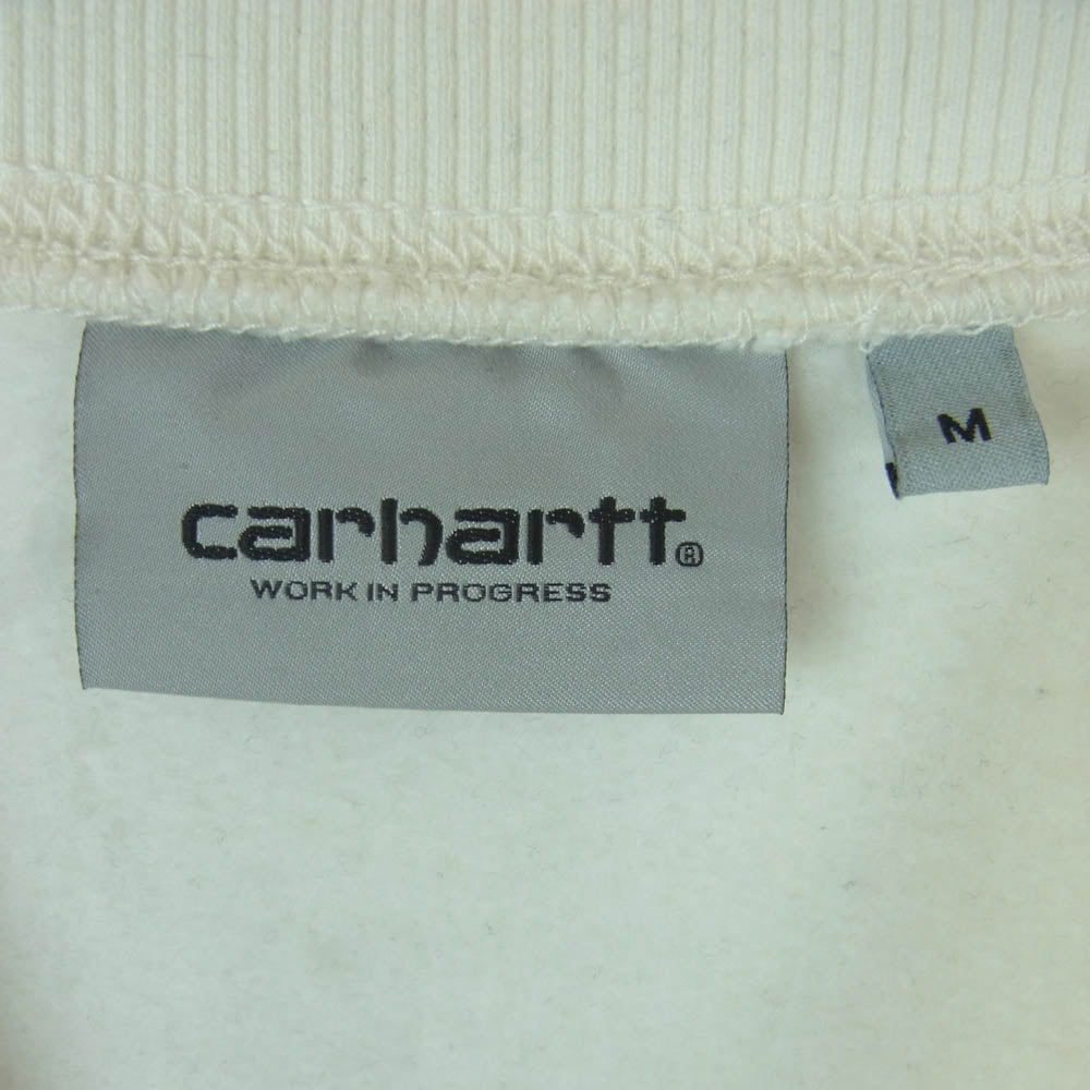 Carhartt カーハート 24AW I033932 HEART TRAIN POCKET SWEAT ハート トレイン ポケット スウェット オフホワイト系 M【中古】