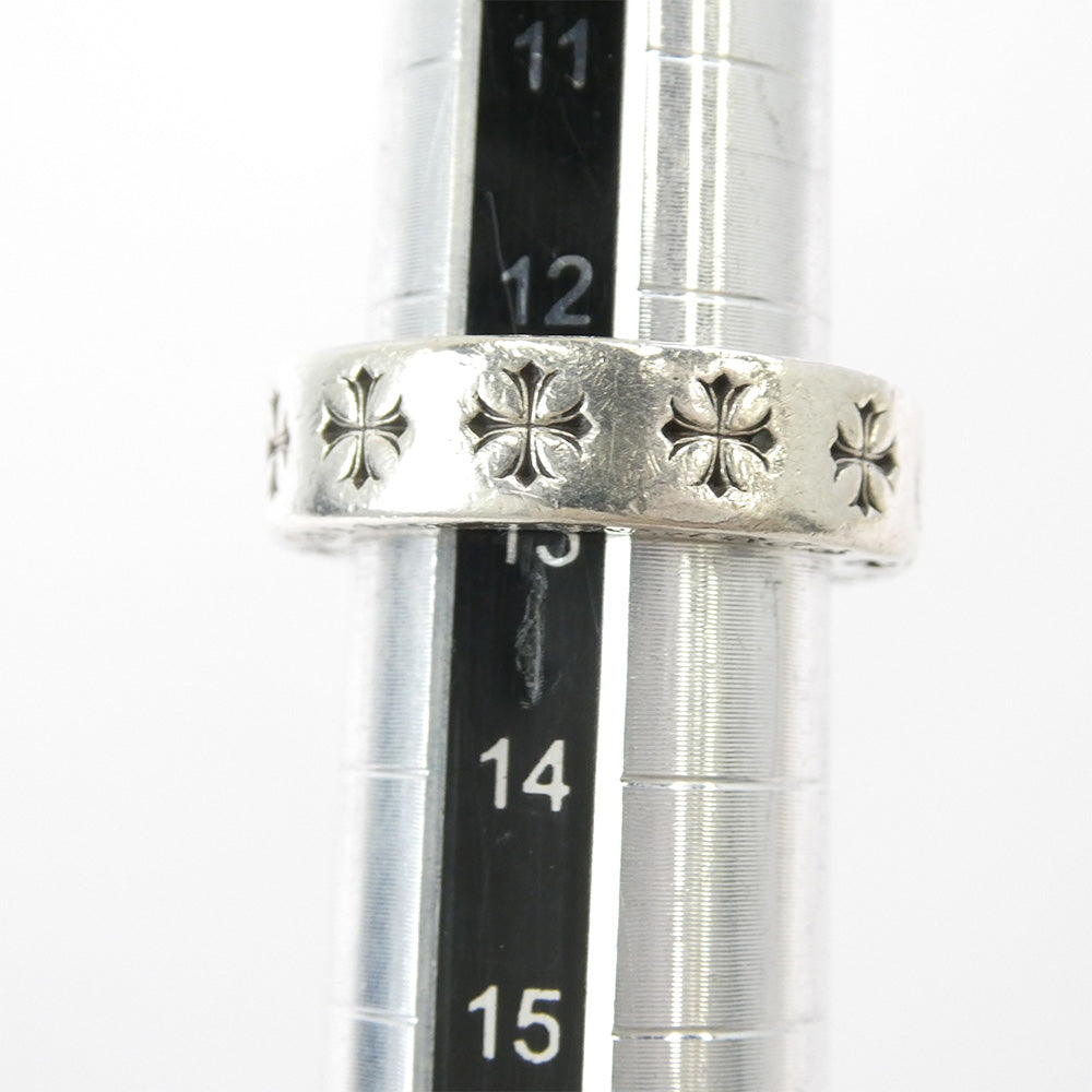 CHROME HEARTS クロムハーツ（原本無） 6mm SPACER FOREVER スペーサー フォーエバー リング シルバー系 JP13号【中古】