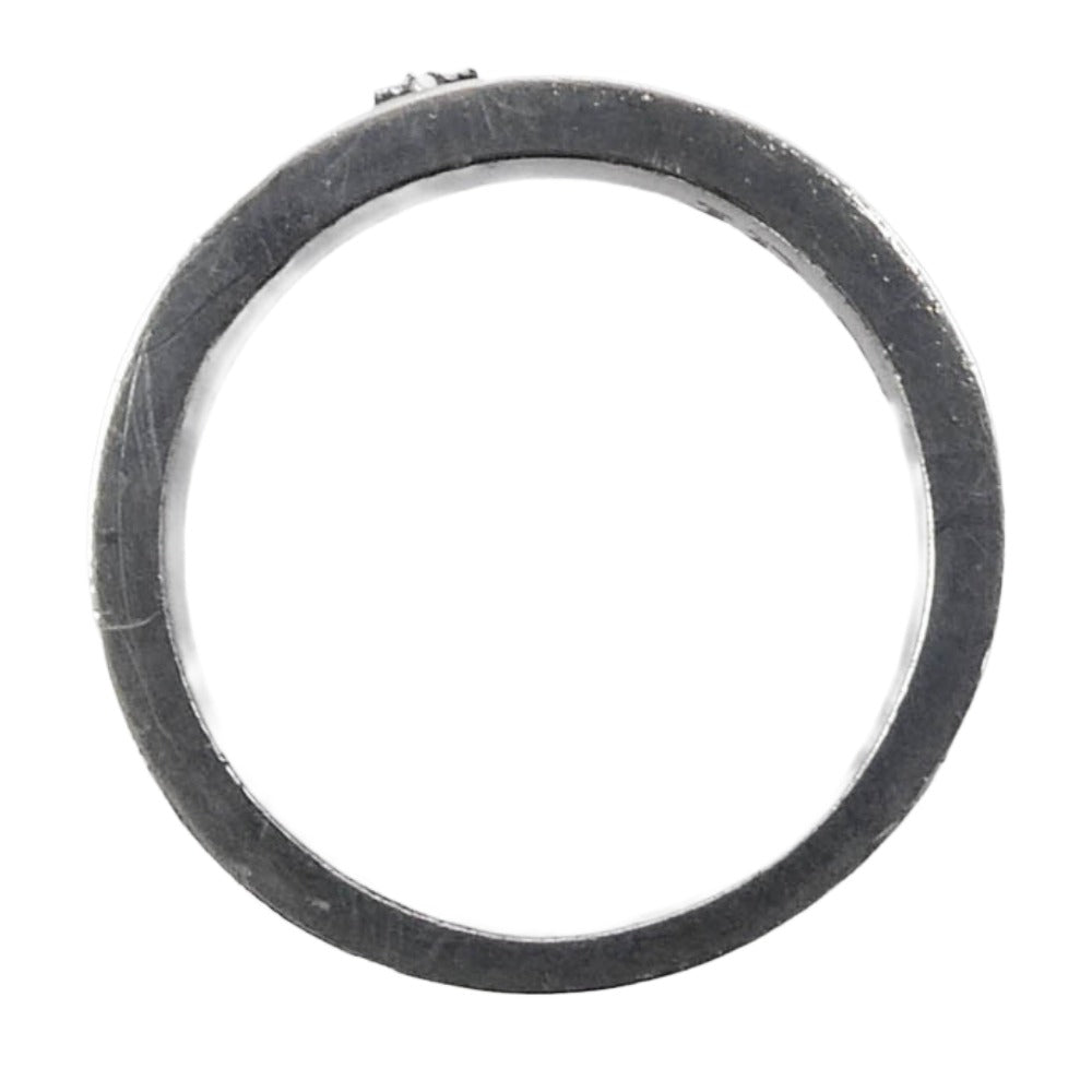 Justin Davis ジャスティンデイビス SRJ416 TRUE ROMANCE トゥルーロマンス リング シルバー系 8号【中古】