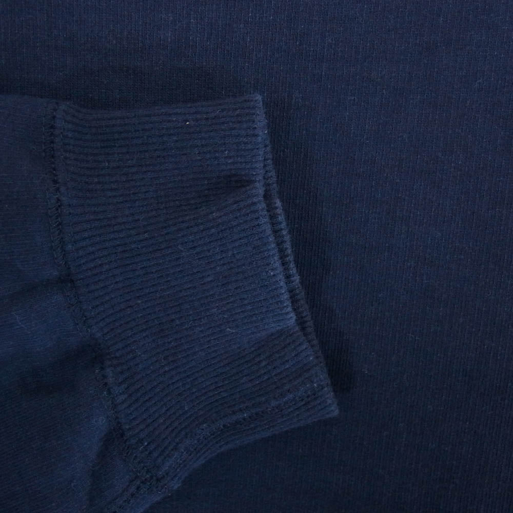 ANDFAMILYS アンドファミリー COTTON SWEAT コットン クルーネック スウェット ネイビー系 L【中古】