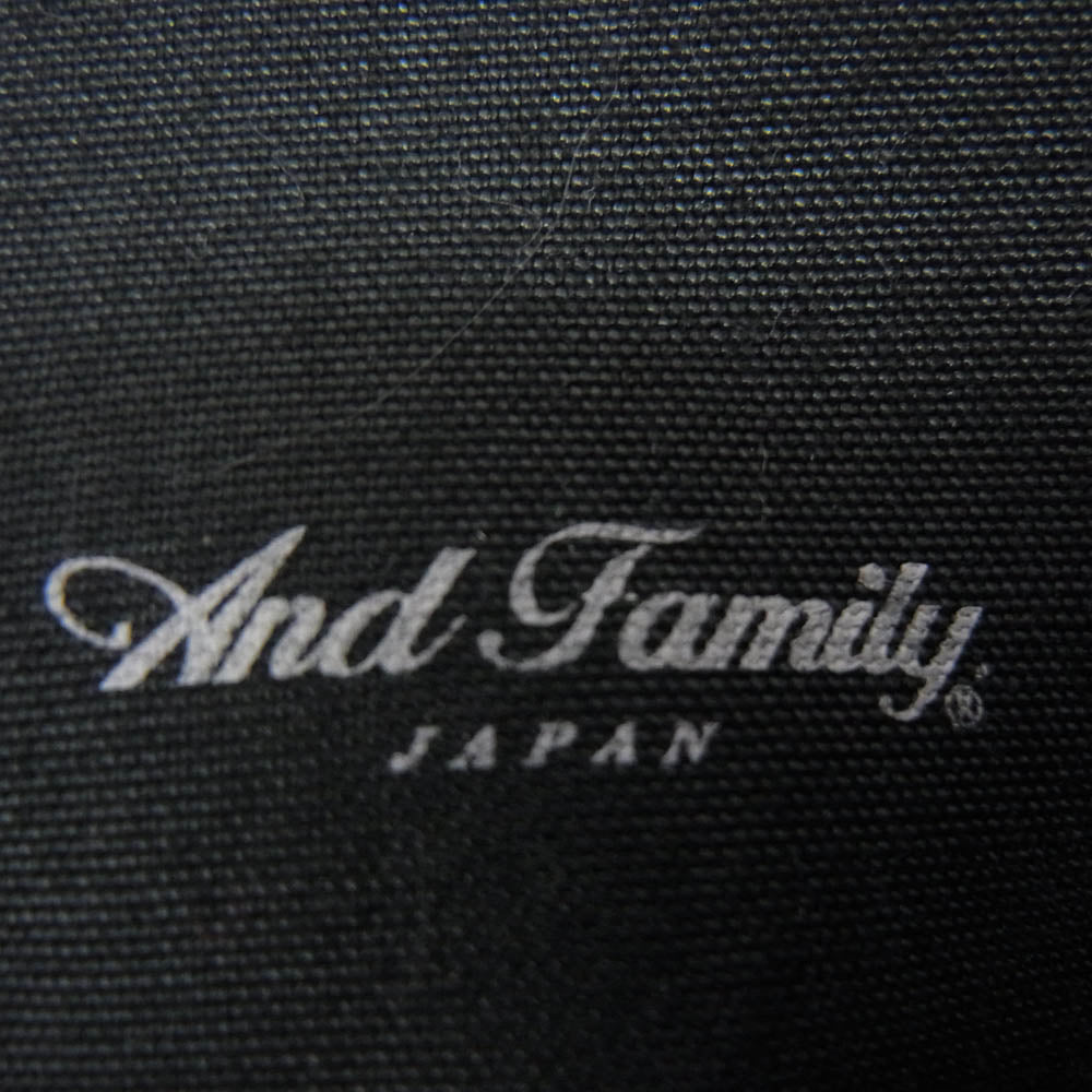 ANDFAMILYS アンドファミリー COTTON SWEAT コットン クルーネック スウェット ネイビー系 L【中古】