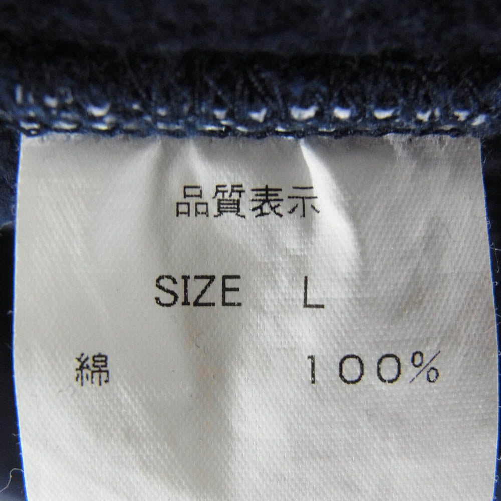 ANDFAMILYS アンドファミリー COTTON SWEAT コットン クルーネック スウェット ネイビー系 L【中古】