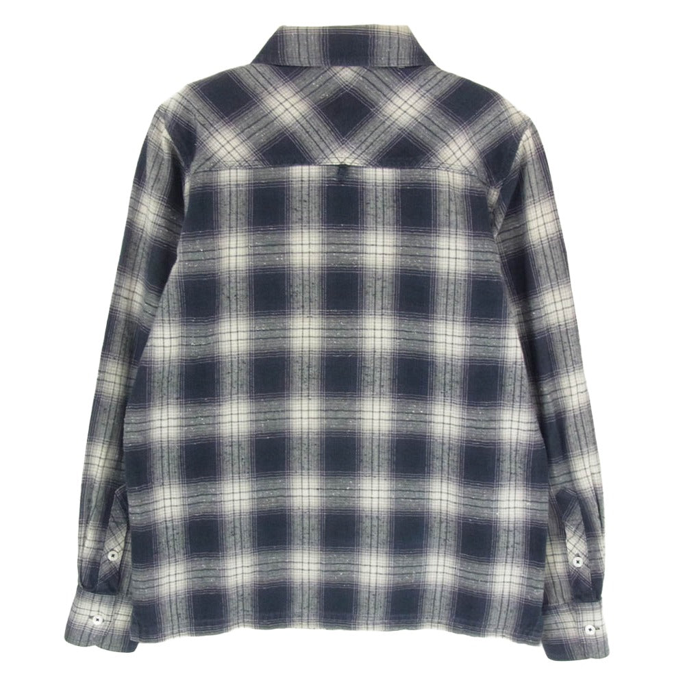 NEIGHBORHOOD ネイバーフッド 11AW 112CONH-SHM01 C-SHIRT.LS チェック 長袖 シャツ ネイビー系 S【中古】