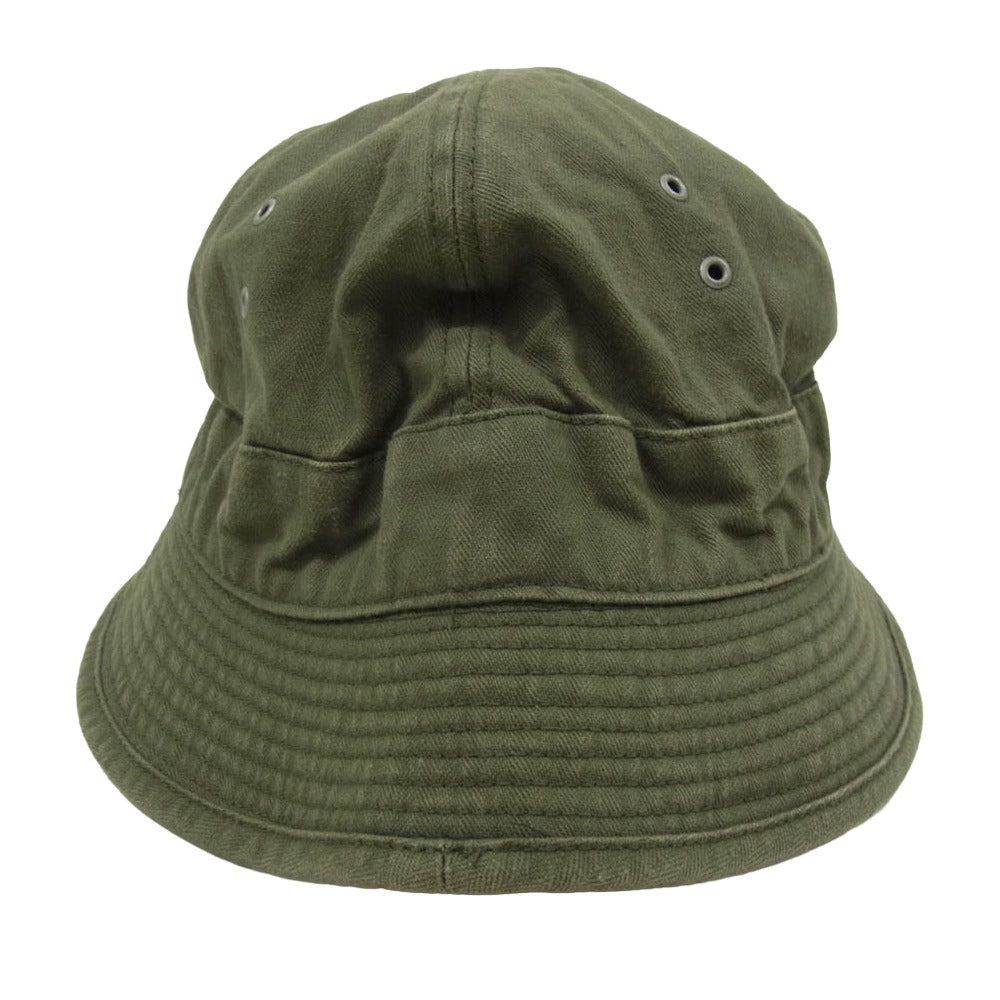 TENDERLOIN テンダーロイン JUNGLE HAT HERRING BONE ジャングルハット 帽子 カーキ系 M【中古】