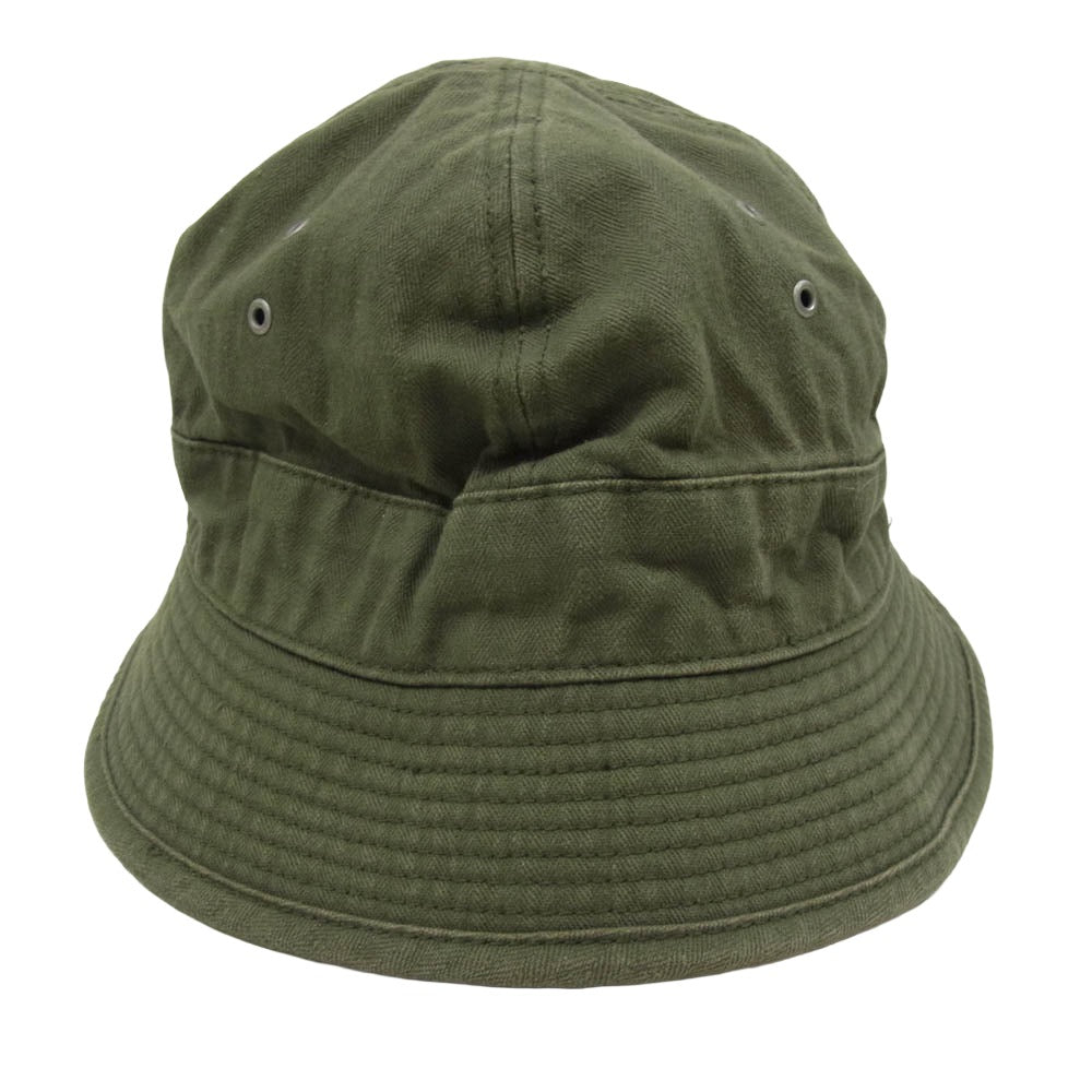 TENDERLOIN テンダーロイン JUNGLE HAT HERRING BONE ジャングルハット 帽子 カーキ系 M【中古】