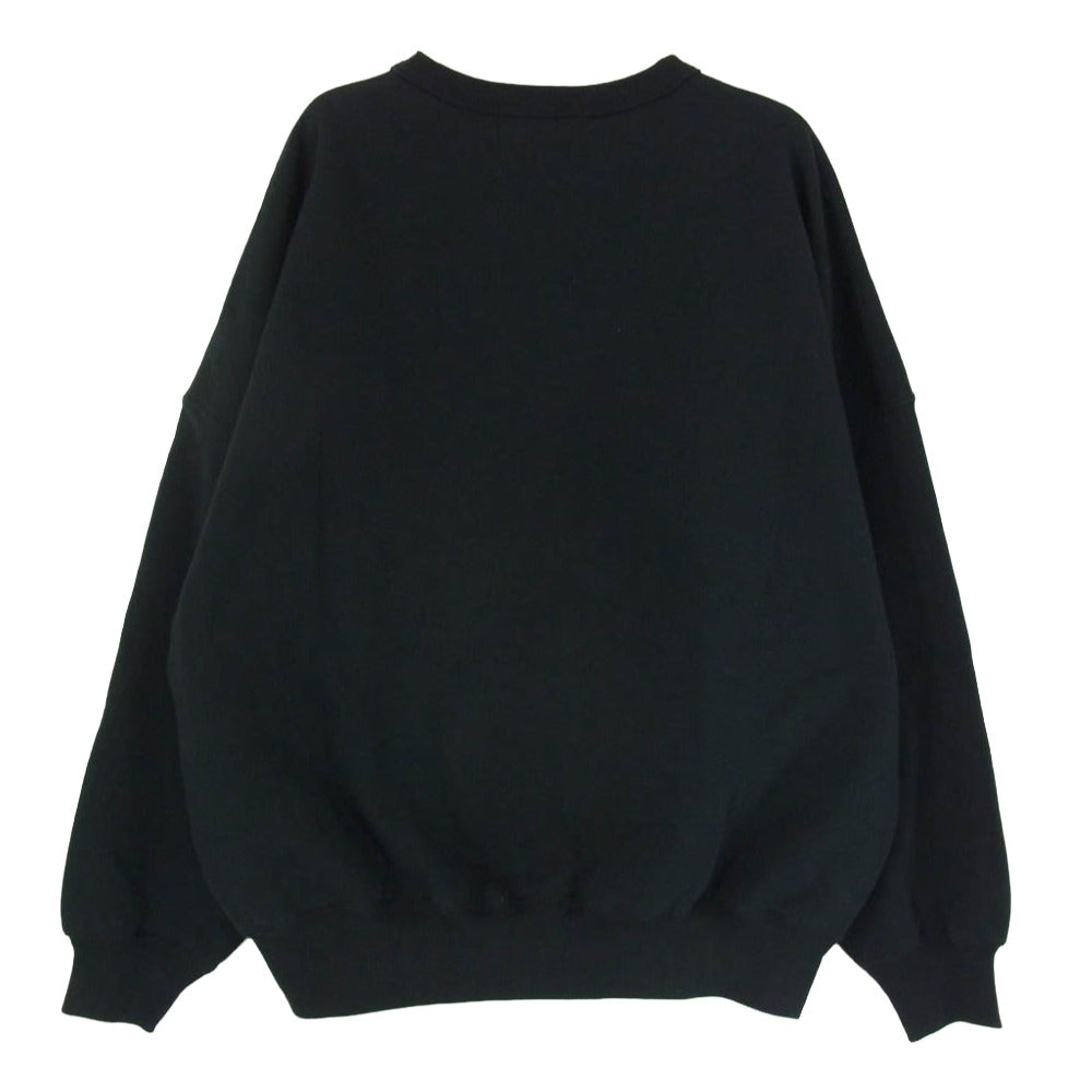 COOTIE クーティー EX-CTE-24A301 Open End Yarn Print Sweat Crew プリント クルーネック スウェット ブラック系 S【中古】