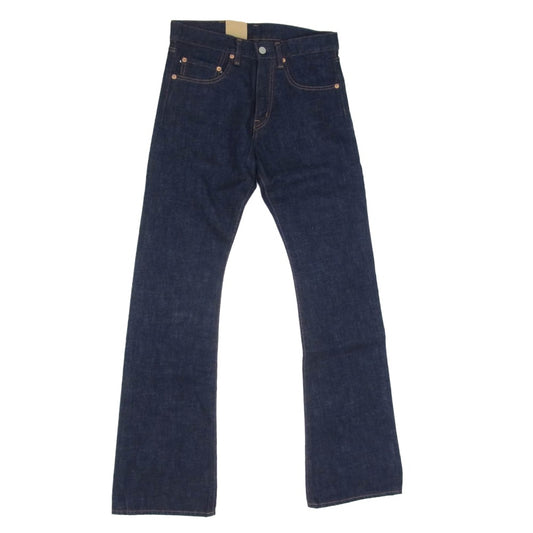 KOJIMA GENES 児島ジーンズ RNB-102B 15oz セルビッチ ブーツカット デニム パンツ インディゴブルー系 30【新古品】【未使用】【中古】