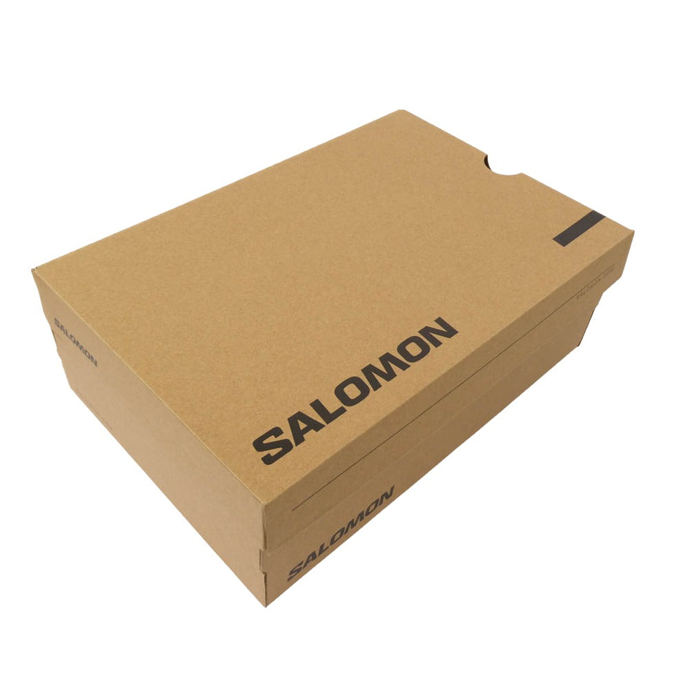 salomon サロモン 475668 SPECTUR 2 スペクター ランニング シューズ スニーカー ライトグリーン系 オレンジ系 25.5cm【中古】