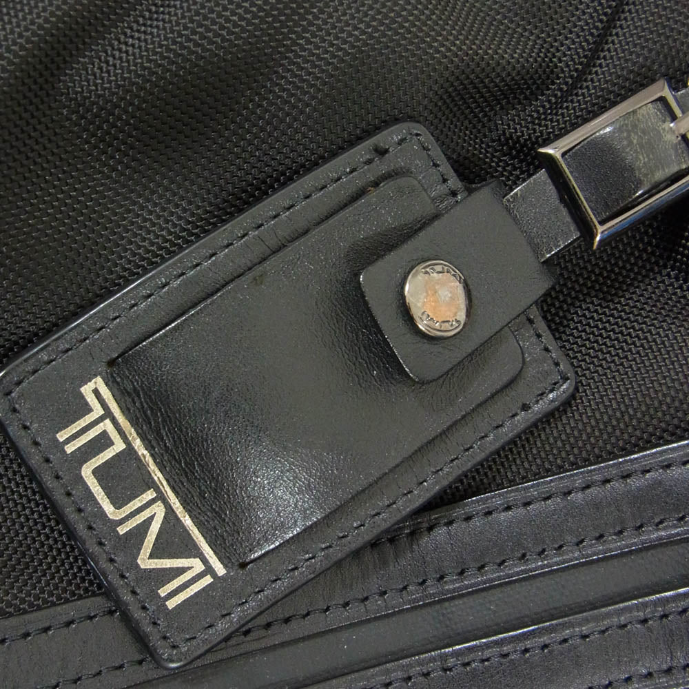TUMI トゥミ 68409DE JARVIS デラックス ラップトップ ブリーフ バッグ ブラック系【中古】