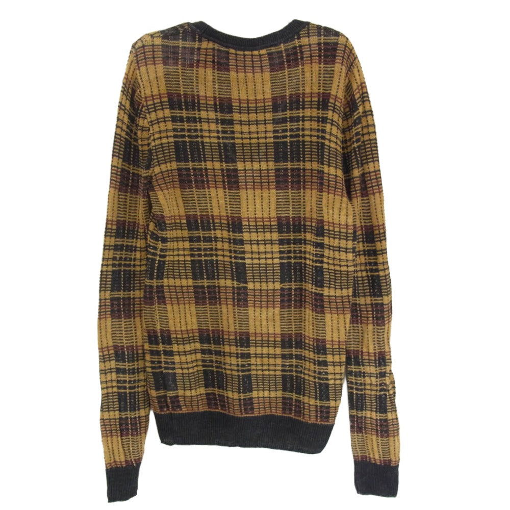 アワーレガシー 24SS M2243FRG FORMAL ROUNDNECK フォーマル ラウンドネック ニット セーター イエロー系 46【極上美品】【中古】