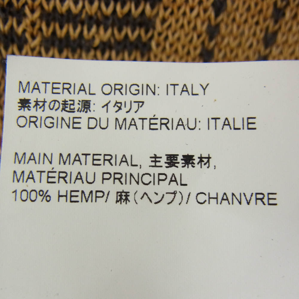 アワーレガシー 24SS M2243FRG FORMAL ROUNDNECK フォーマル ラウンドネック ニット セーター イエロー系 46【極上美品】【中古】