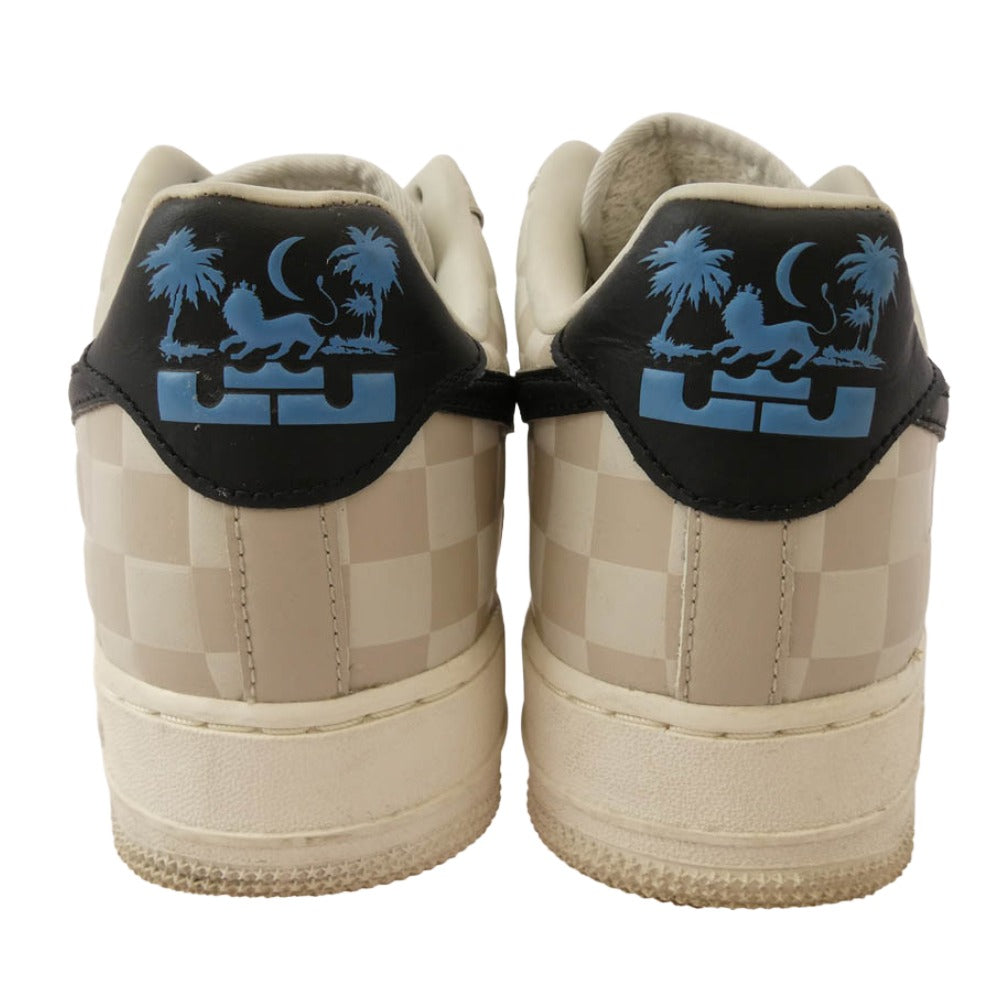 NIKE ナイキ DC8877-200 × LeBron James レブロン・ジェームズ Air Force 1 Low Strive For Greatness エアフォース1 ロー ストライブ フォー グレートネス ローカット スニーカー ホワイト系 27cm【中古】