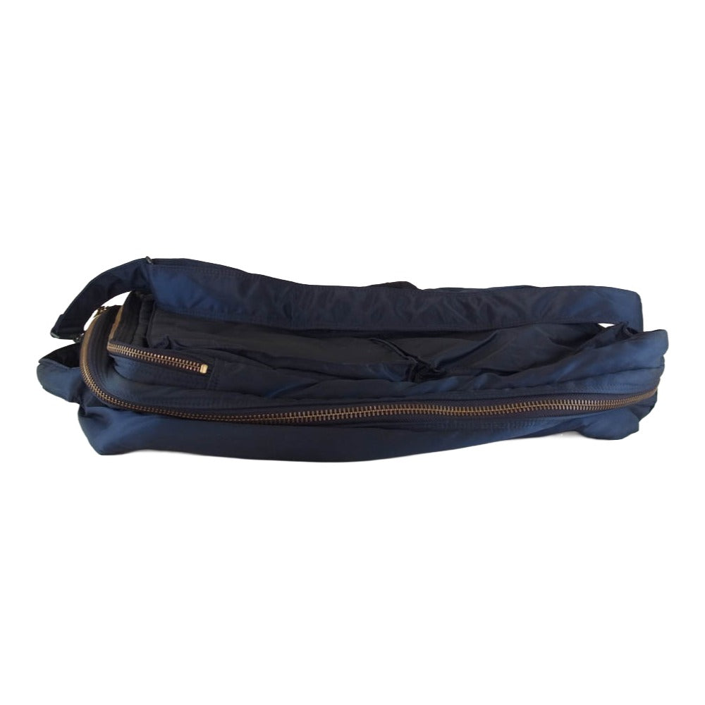 PORTER ポーター TANKER 3WAY DOCUMENT BAG ブリーフケース リュック ネイビー系【中古】