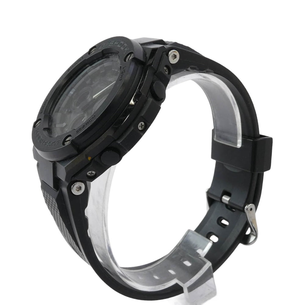 G-SHOCK ジーショック GST-W300G-1A1JF G-STEEL Mid Size Series Gスチール ミドルサイズ ソーラー アナデジ 腕時計 ブラック系【中古】