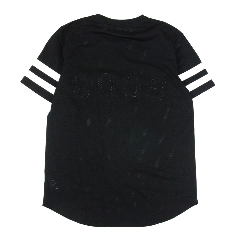 STAMPD スタンプド メッシュ ポリエステル ロゴ 半袖 Tシャツ ブラック系 M【中古】