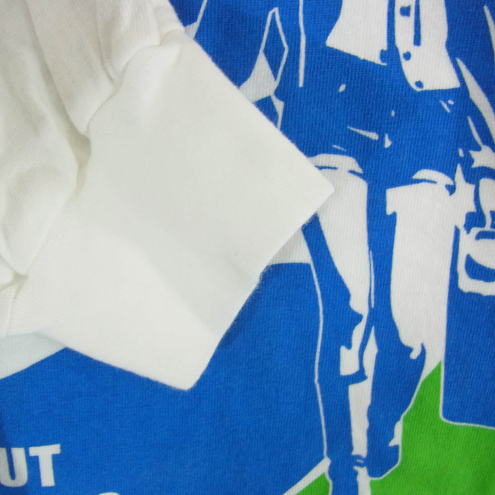 HYSTERIC GLAMOUR ヒステリックグラマー 25AW 02253CL11 HYSTERIC DETERGENT 長袖 Tシャツ ホワイト系 L【美品】【中古】
