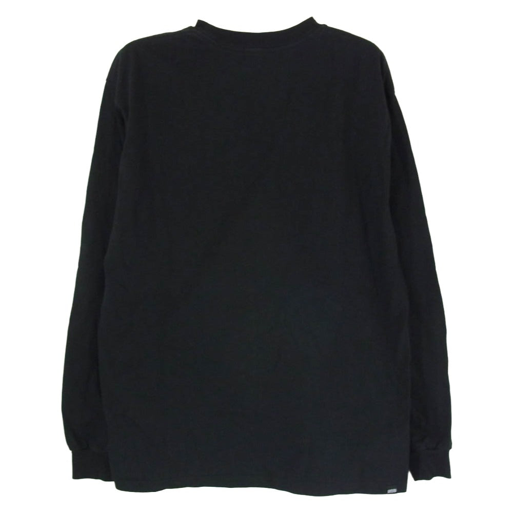HYSTERIC GLAMOUR ヒステリックグラマー 25AW 02253CL13 LAST CALL 75 長袖 Tシャツ ブラック系 L【美品】【中古】