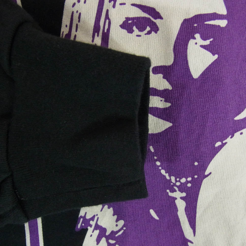 HYSTERIC GLAMOUR ヒステリックグラマー 25AW 02253CL13 LAST CALL 75 長袖 Tシャツ ブラック系 L【美品】【中古】