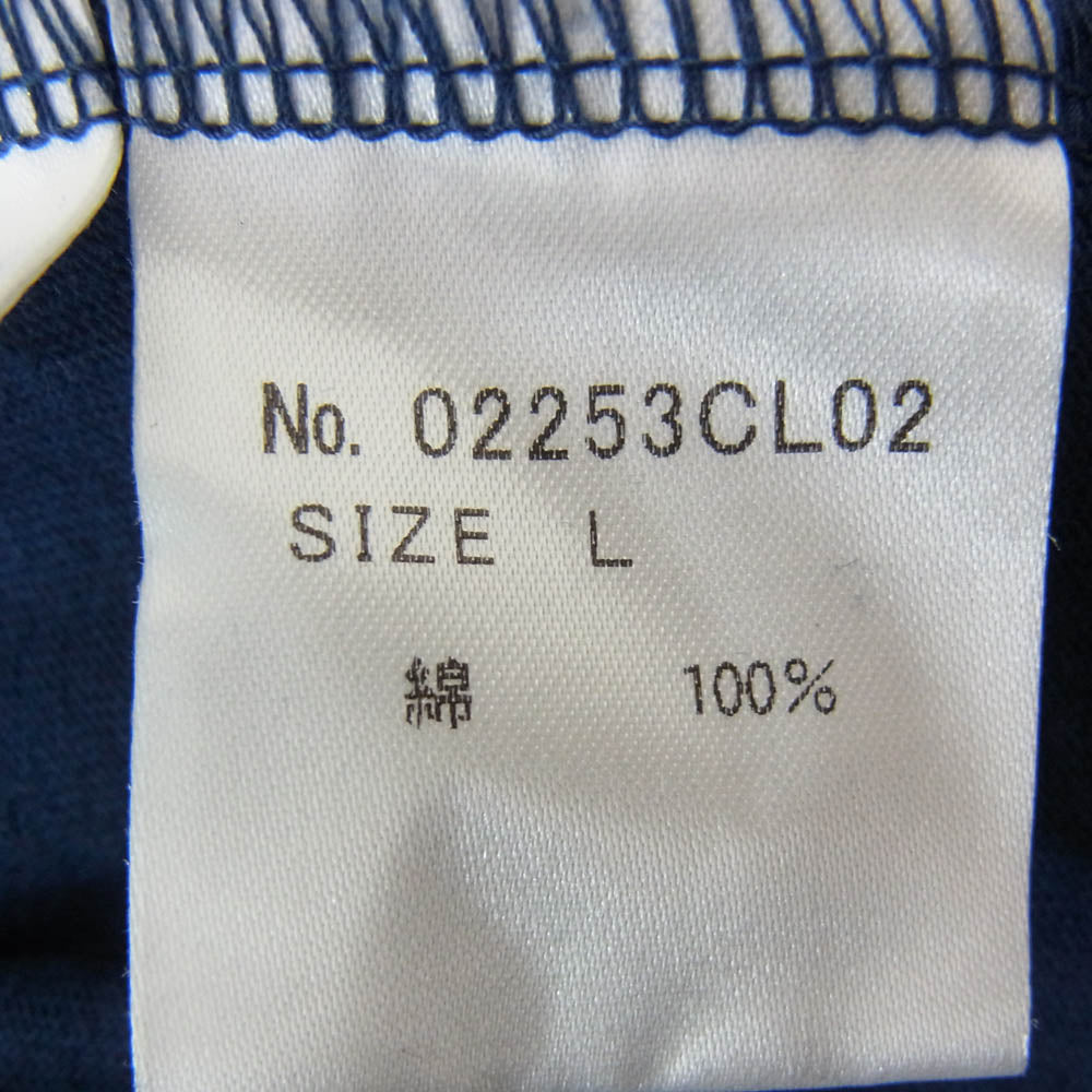 HYSTERIC GLAMOUR ヒステリックグラマー 25AW 02253CL02 DO ANYTHING 長袖 Tシャツ ネイビー系 L【美品】【中古】