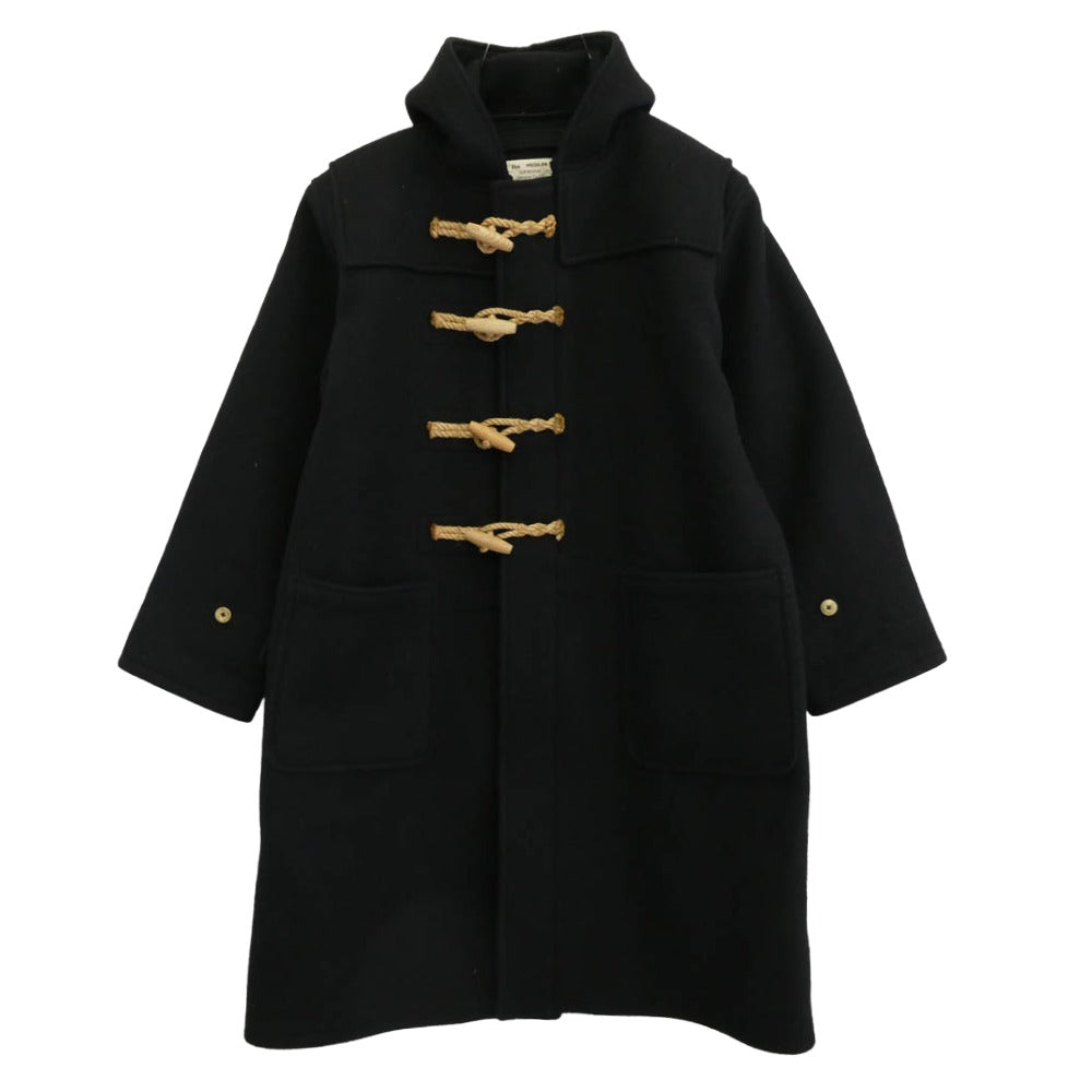 グレンオーヴァー duffel coat ダッフル コート ブラック系 M【中古】