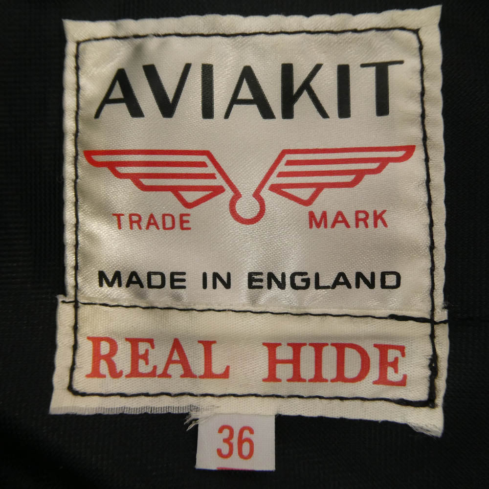 Lewis Leathers ルイスレザー 402 LIGHTNING ホースハイド ライトニング ダブル ライダース ブルー ブルー系 36【中古】