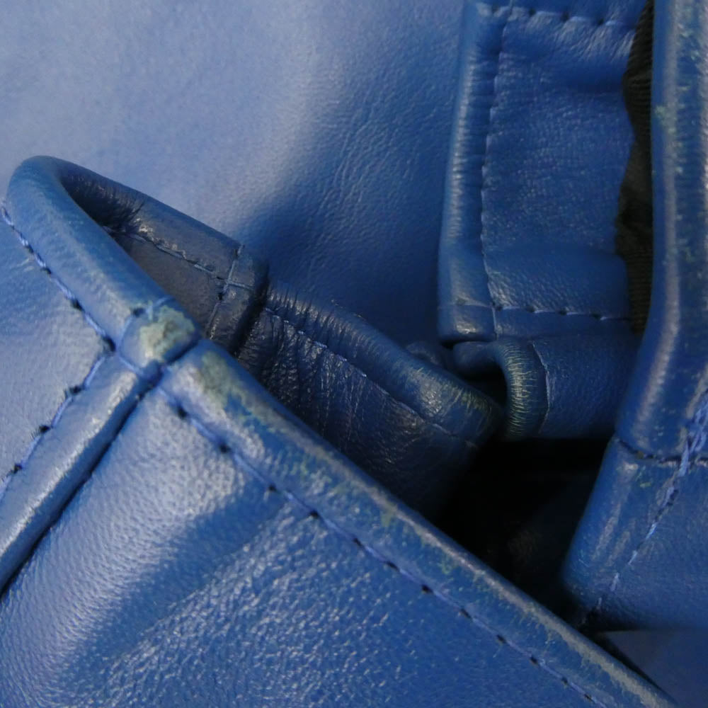 Lewis Leathers ルイスレザー 402 LIGHTNING ホースハイド ライトニング ダブル ライダース ブルー ブルー系 36【中古】