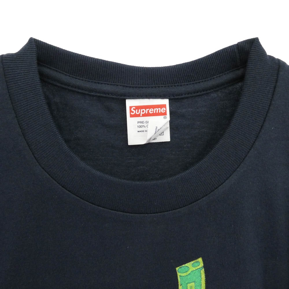 Supreme シュプリーム 25AW All Dogs Go To Heaven Tee オール ドッグス ゴー トゥ ヘブン Tシャツ ネイビー系 M【極上美品】【中古】