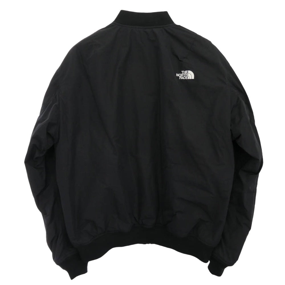 THE NORTH FACE ノースフェイス NY82552 Insulation Bomber Jacket インサレーション ボンバー ジャケット ダウンジャケット ブラック系 XL【中古】