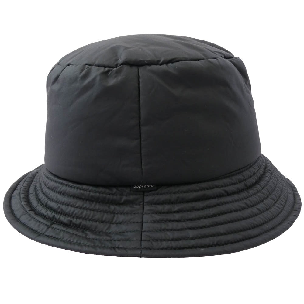 Supreme シュプリーム Filled Cordura Crusher フィルド コーデュラ クラッシャー キャップ ブラック系 small/medium【美品】【中古】