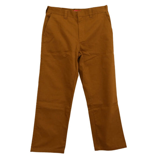 Supreme シュプリーム 23AW work pants ワーク パンツ ブラウン系 34【美品】【中古】