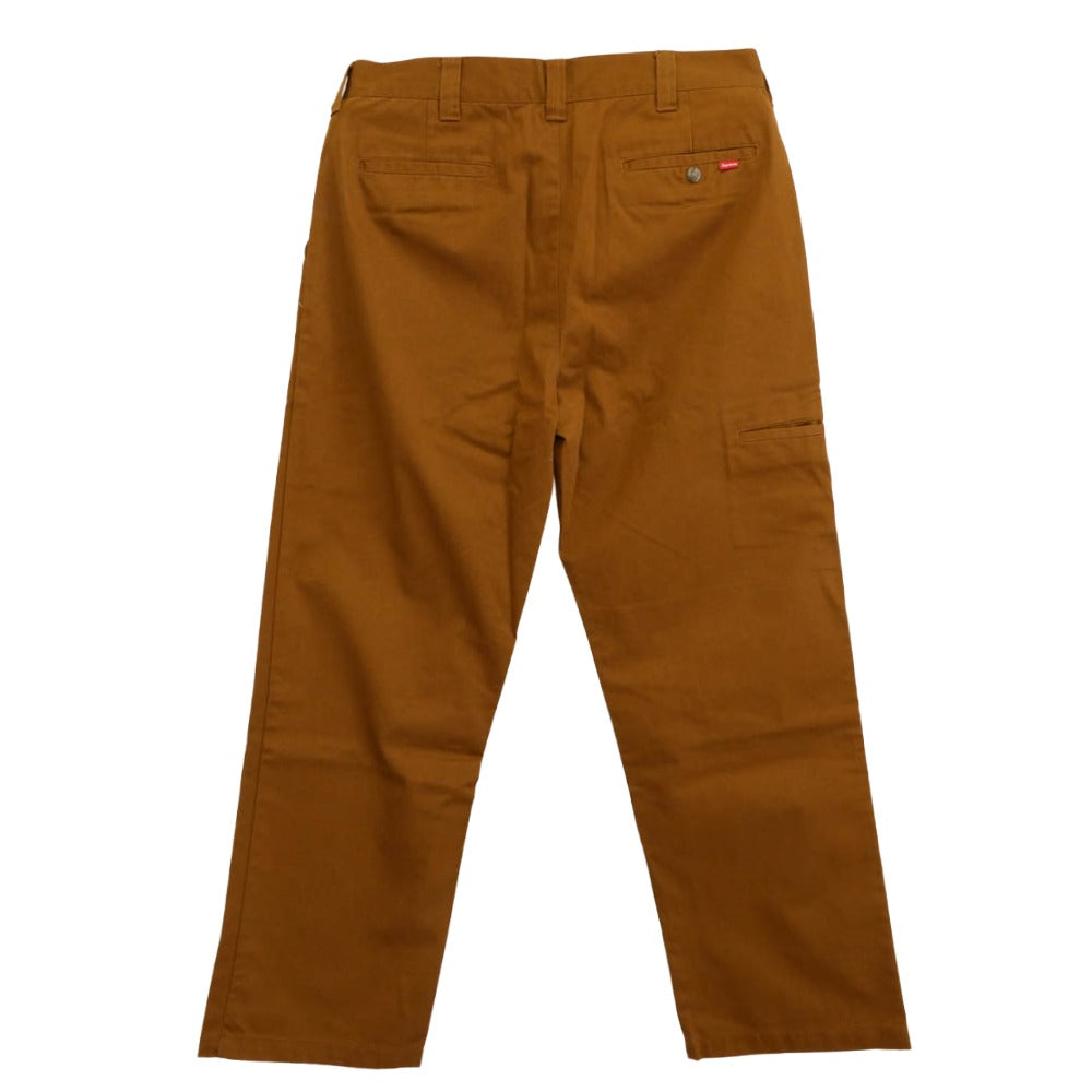 Supreme シュプリーム 23AW work pants ワーク パンツ ブラウン系 34【美品】【中古】