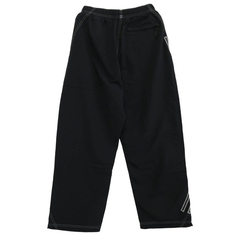 Supreme シュプリーム 25SS Spellout Embroidered Track Pant スペルアウト エンブロイダリー トラック パンツ ブラック系 M【極上美品】【中古】
