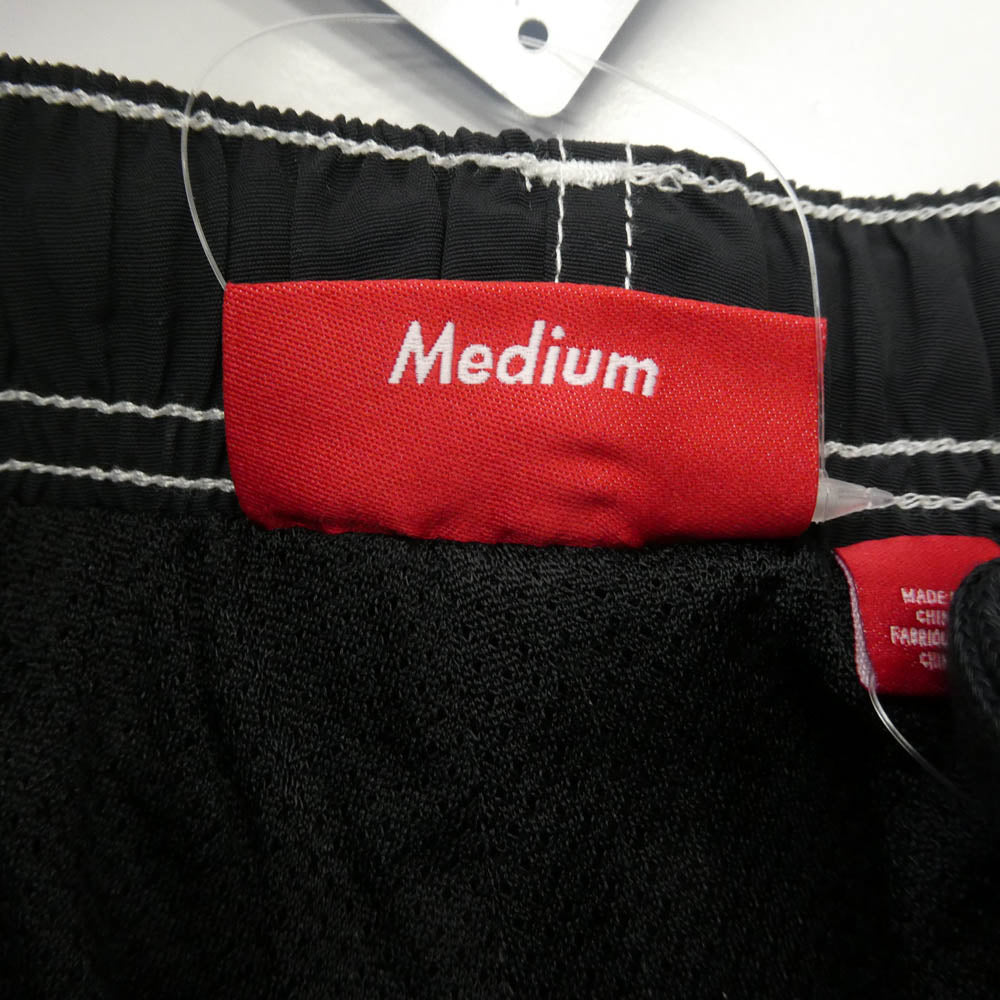 Supreme シュプリーム 25SS Spellout Embroidered Track Pant スペルアウト エンブロイダリー トラック パンツ ブラック系 M【極上美品】【中古】