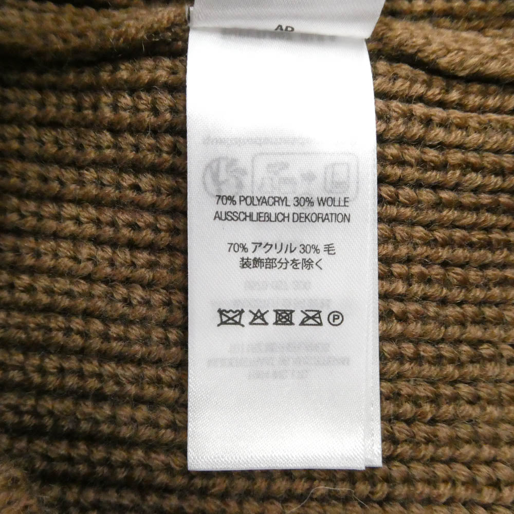 Supreme シュプリーム 23AW Small Box Polo Sweater スモール ボックス ポロ セーター ニット ブラウン系 L【極上美品】【中古】