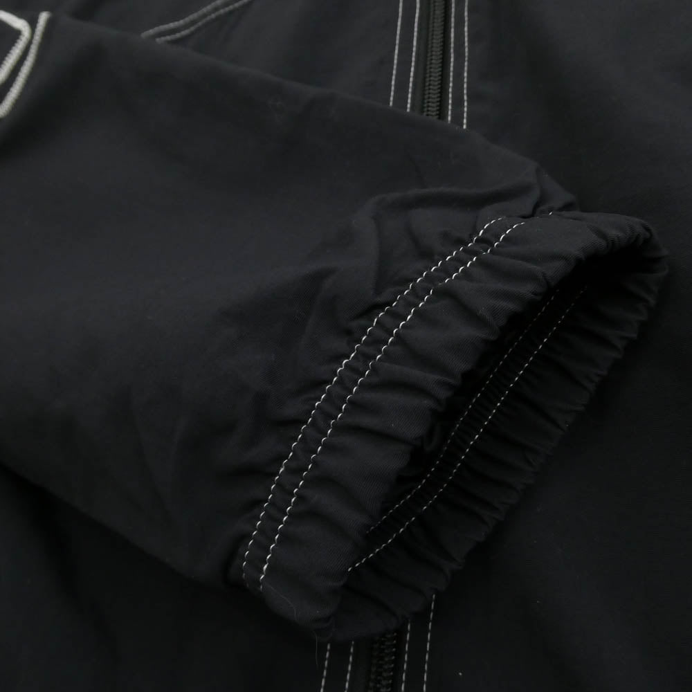 Supreme シュプリーム 25SS Spellout Embroidered Track Jacket スペルアウト エンブロイダリー トラック ジャケット ブラック系 L【極上美品】【中古】