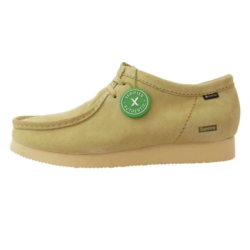 Supreme シュプリーム 19AW 48321 × Clarks Wallabee GTX クラークス ワラビー ブーツ ベージュ系 29cm【極上美品】【中古】