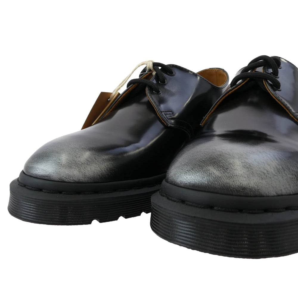 Supreme シュプリーム 24SS 32126040 × Dr.Martens 1461 3 Eye Shoe ドクターマーチン 3アイ レザー シューズ ブラック系 UK10【極上美品】【中古】