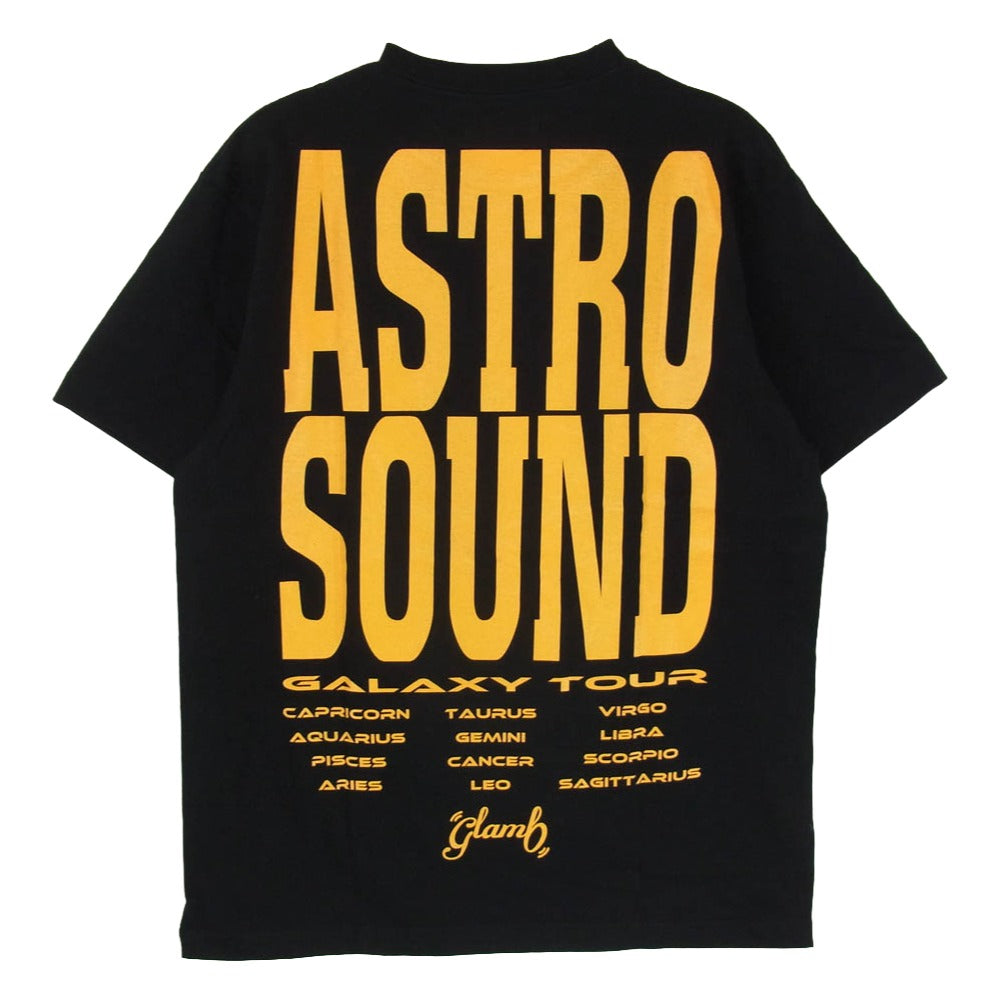 glamb グラム GB0224/CS03 Astro Sound T-Shirt アストロサウンド 半袖 Ｔシャツ ブラック系 S【美品】【中古】