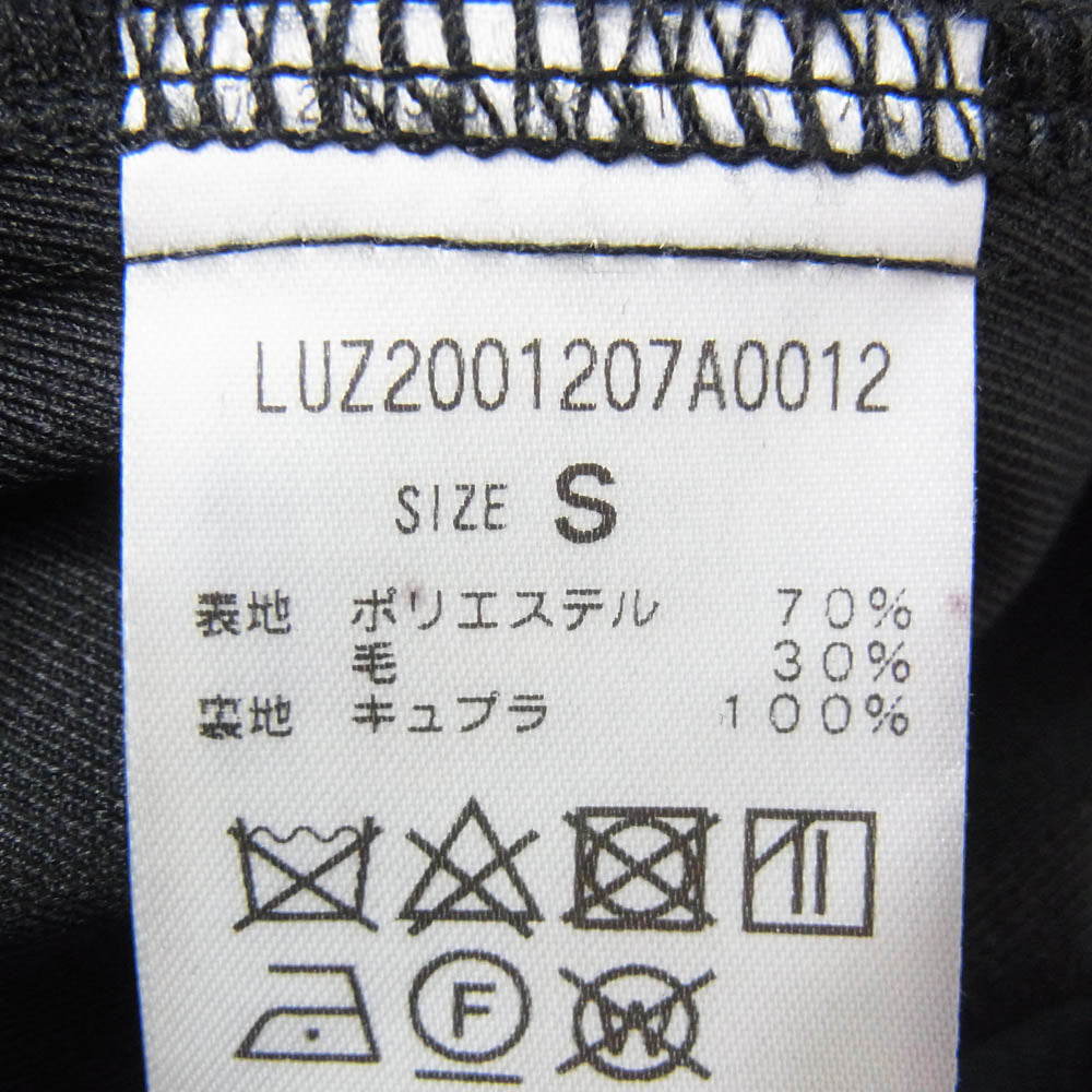 ルイス LUZ2001207A0012 ノーカラー ジャケット ブラック系 S【中古】