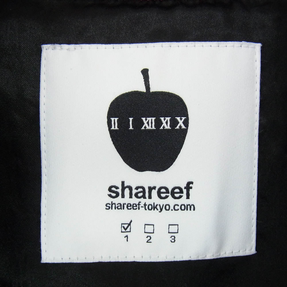 SHAREEF シャリーフ 23711009 YOURYU BLOUSON ブルゾン エンジ系 1【中古】