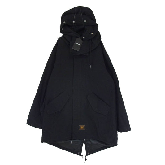 glamb グラム GB0324/JKT07 Punk Bouquet Mods Coat パンクブーケ モッズコート ブラック系 S【中古】