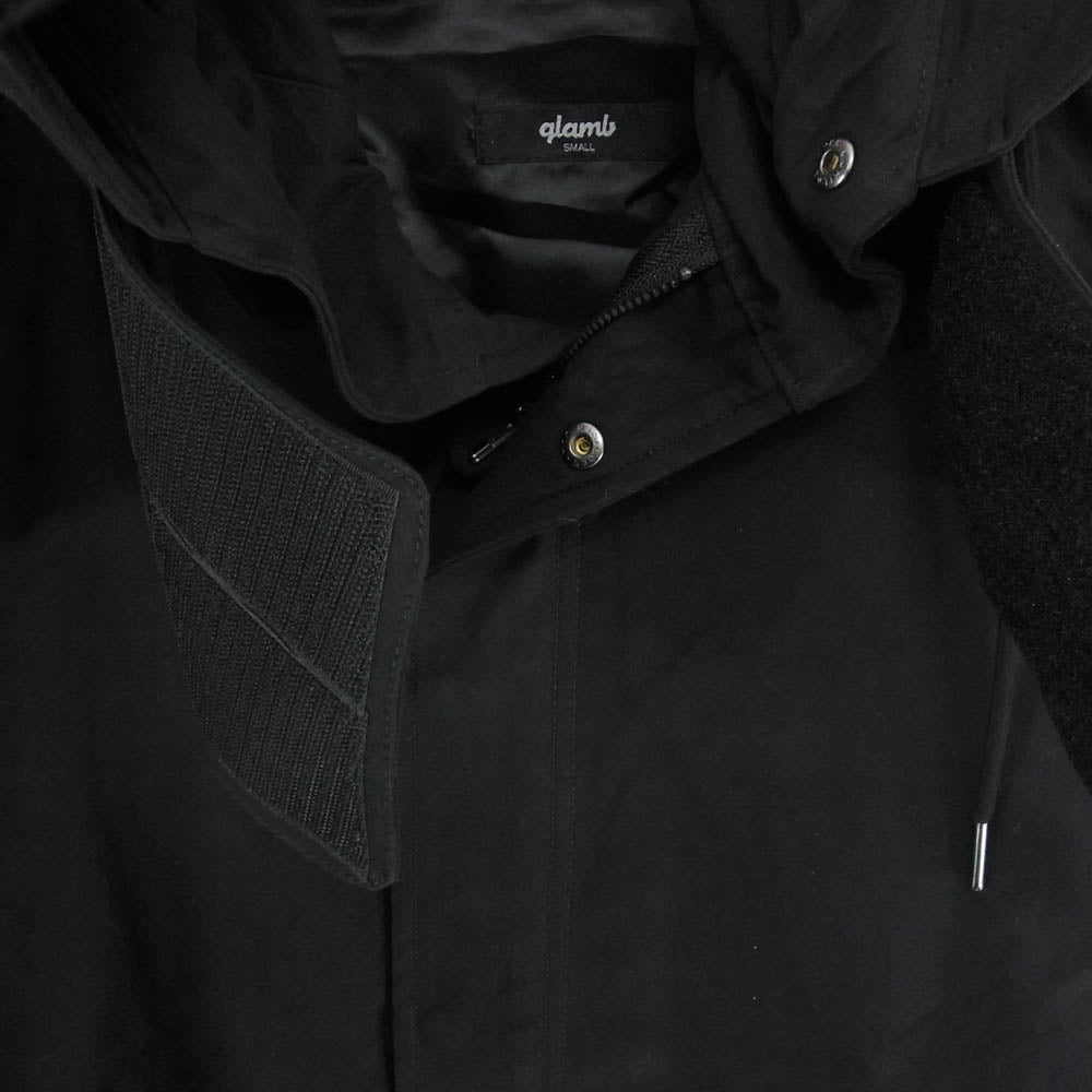 glamb グラム GB0324/JKT07 Punk Bouquet Mods Coat パンクブーケ モッズコート ブラック系 S【中古】