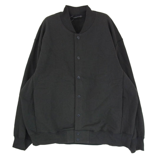 LAD MUSICIAN ラッドミュージシャン 2223-601 スウェット ブルゾン ジャケット チャコール系 44【中古】