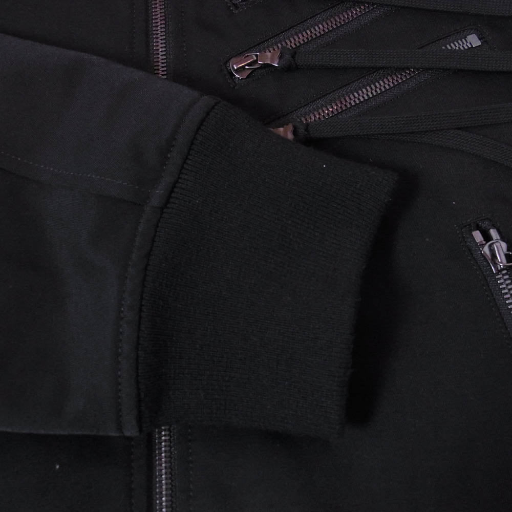 SHAREEF シャリーフ 23AW 22711018 NY TWILL MA-1 コットン ナイロン ツイル パテッド ミリタリー ボンバー ジャケット ブラック系 2【中古】