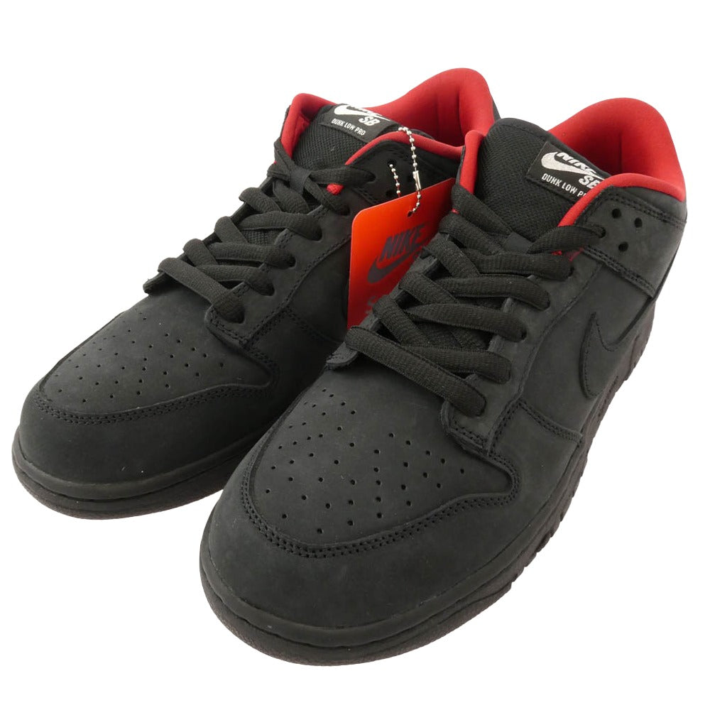Supreme シュプリーム HQ8487-001 × Nike SB Dunk Low ナイキ ダンク ロー スニーカー ブラック系 30cm【中古】